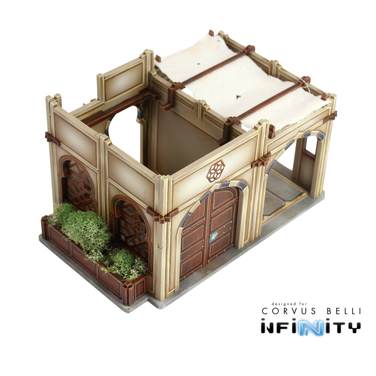 Alcazaba Utility Buildings — Bare MDF