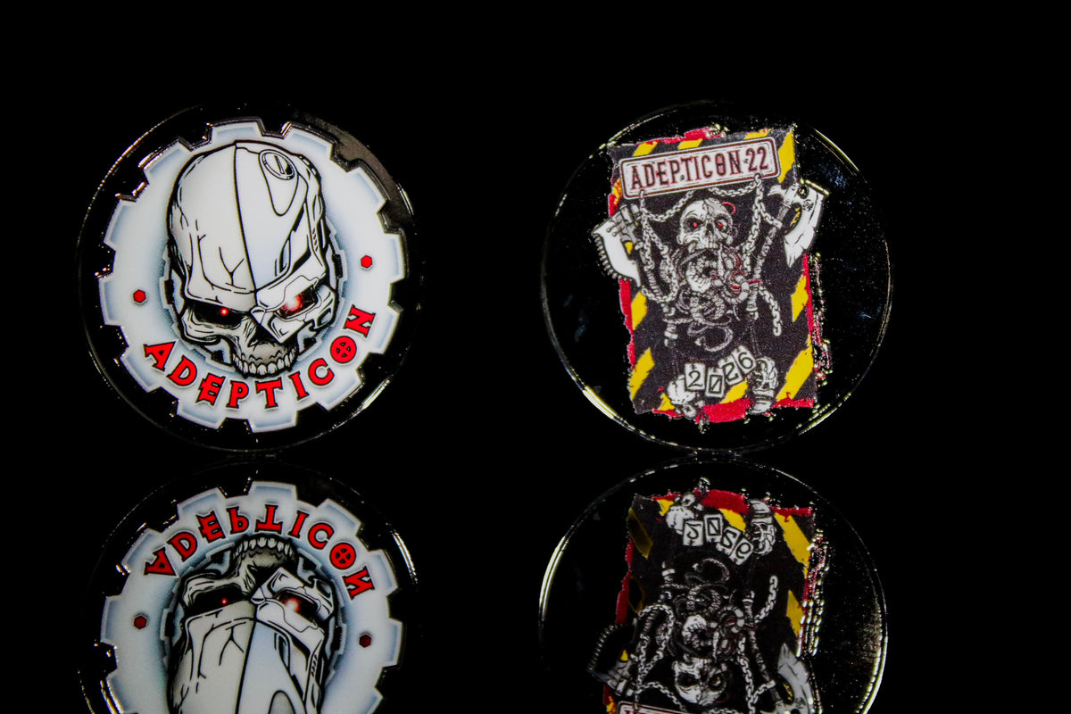 Adepticon 2026 | Wargaming & Datasheet Box | Baron's Coin™ Compatible