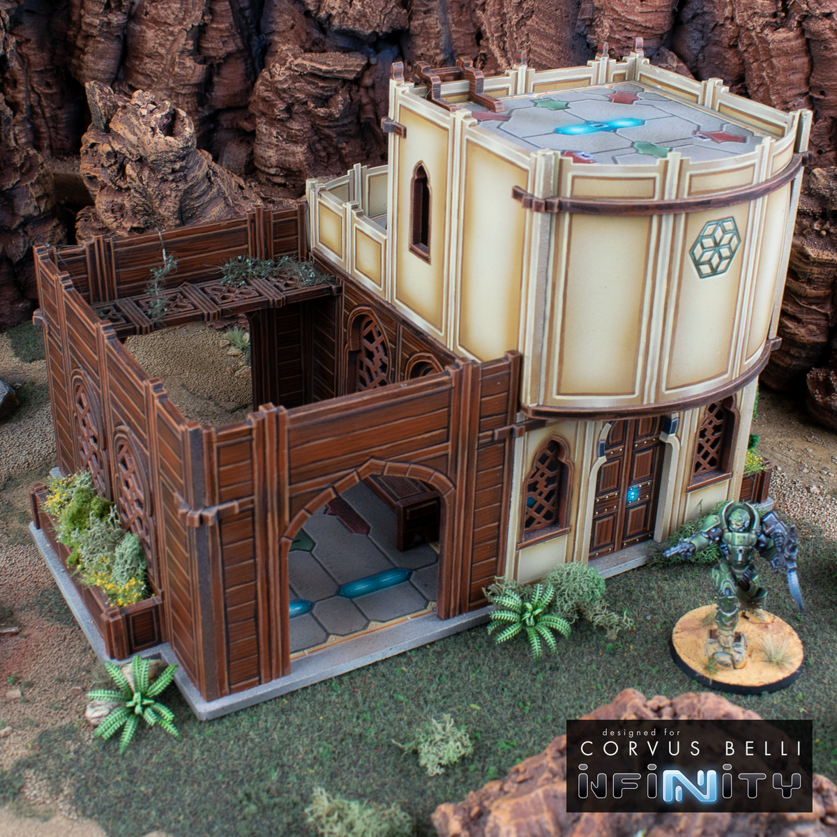 Alcazaba Residential Building— Bare MDF