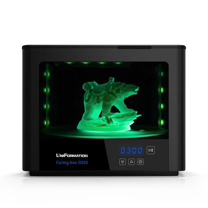 UniFormation D265Curing Station for Resin 3D Printers 405nm 10.2 inch 110v