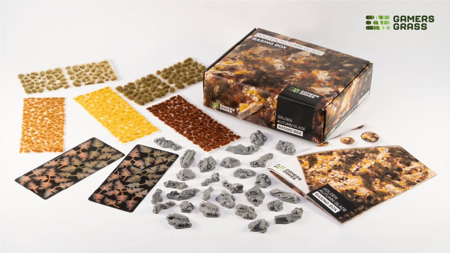 Gamers Grass - Basing Box - Golden Autumn Glade