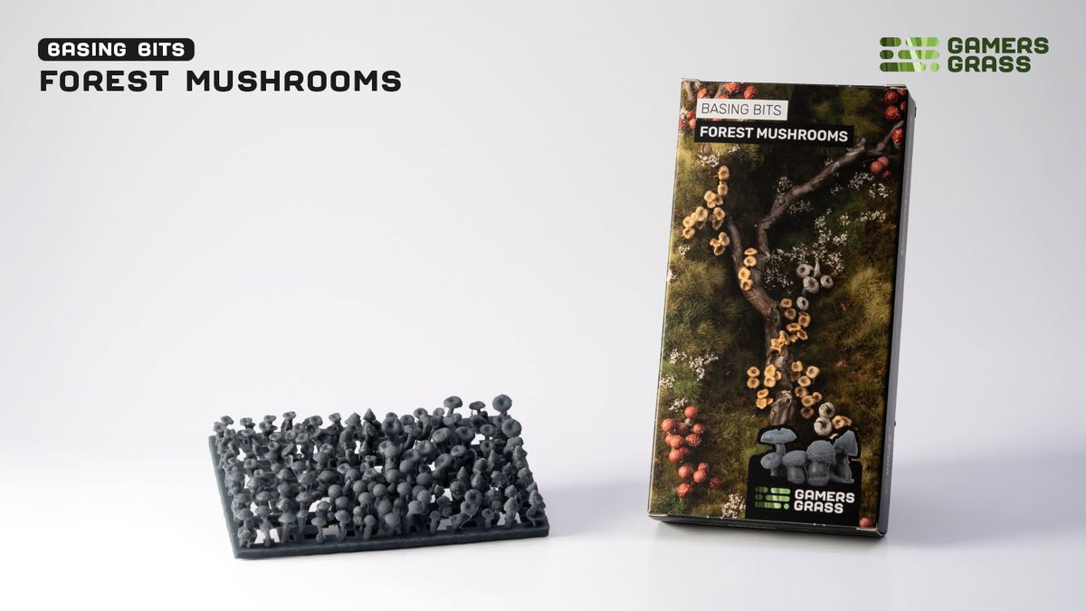 Gamers Grass - Basing Bits - Forest Mushrooms