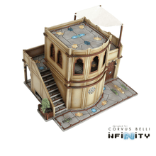 Alcazaba Commercial Building— Bare MDF