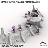 Space Elves Walls / Barricades