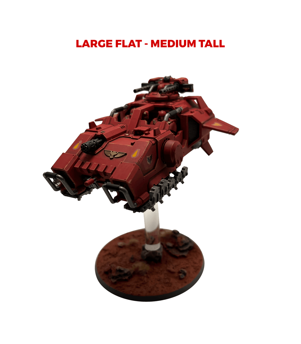 2 Sets Large Flat Magnetic Flight Stands