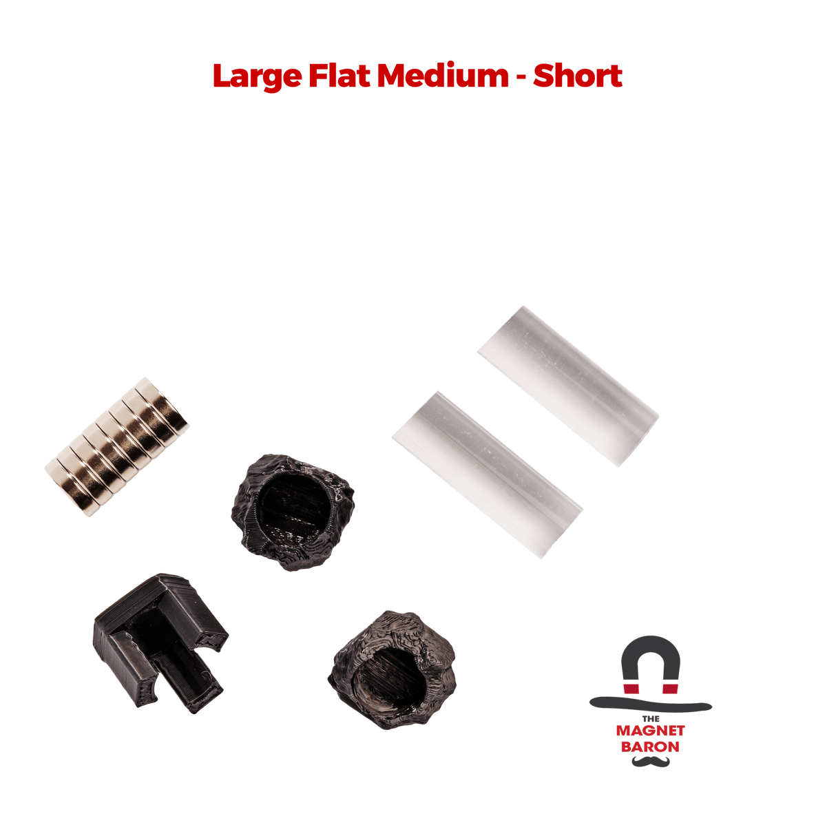 2 Sets Large Flat Magnetic Flight Stands