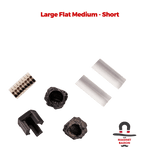 2 Sets Large Flat Magnetic Flight Stands