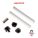 2 Sets Large Flat Magnetic Flight Stands