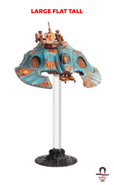 2 Sets Large Flat Magnetic Flight Stands