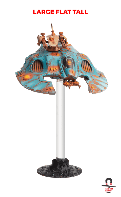 2 Sets Large Flat Magnetic Flight Stands