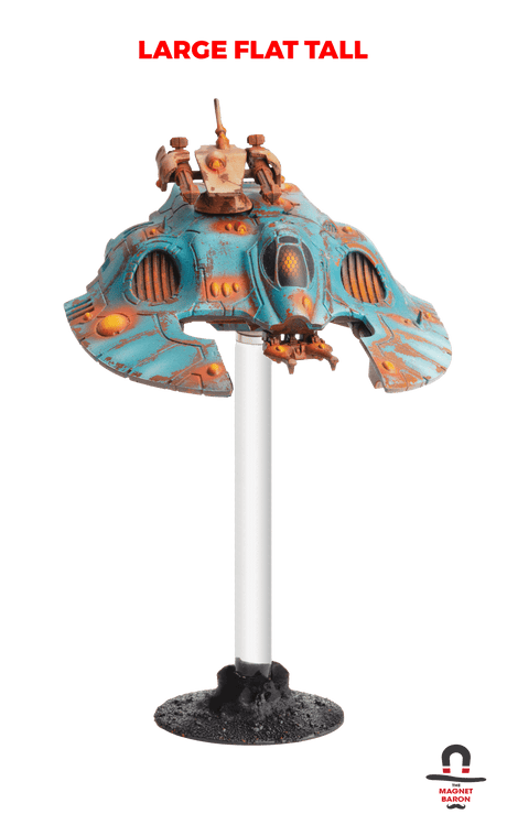 2 Sets Large Flat Magnetic Flight Stands