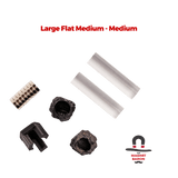 2 Sets Large Flat Magnetic Flight Stands