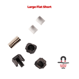 2 Sets Large Flat Magnetic Flight Stands