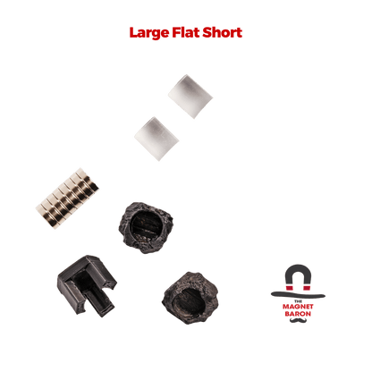 2 Sets Large Flat Magnetic Flight Stands