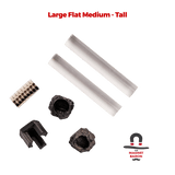 2 Sets Large Flat Magnetic Flight Stands