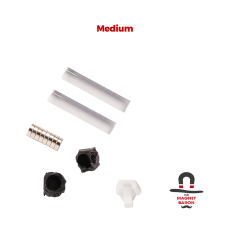 2 Sets Medium Flat Magnetic Flight Stands