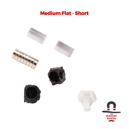 2 Sets Medium Flat Magnetic Flight Stands