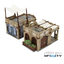 Alcazaba Utility Buildings — Bare MDF