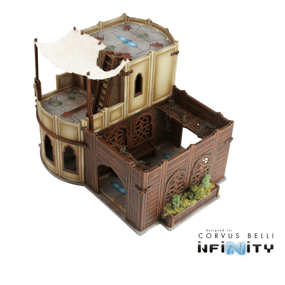 Alcazaba Residential Building— Bare MDF