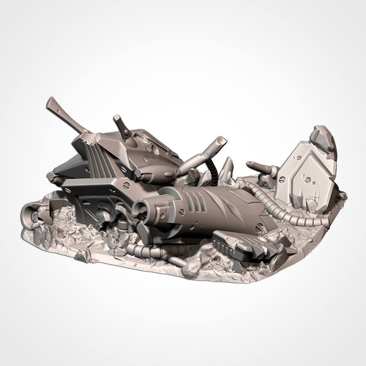 Crashed Xenos Ships