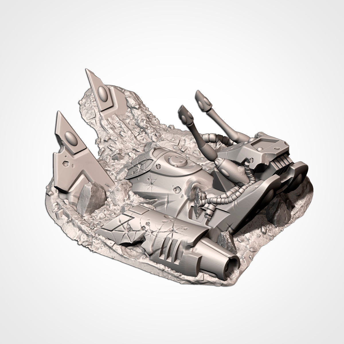 Crashed Xenos Ships