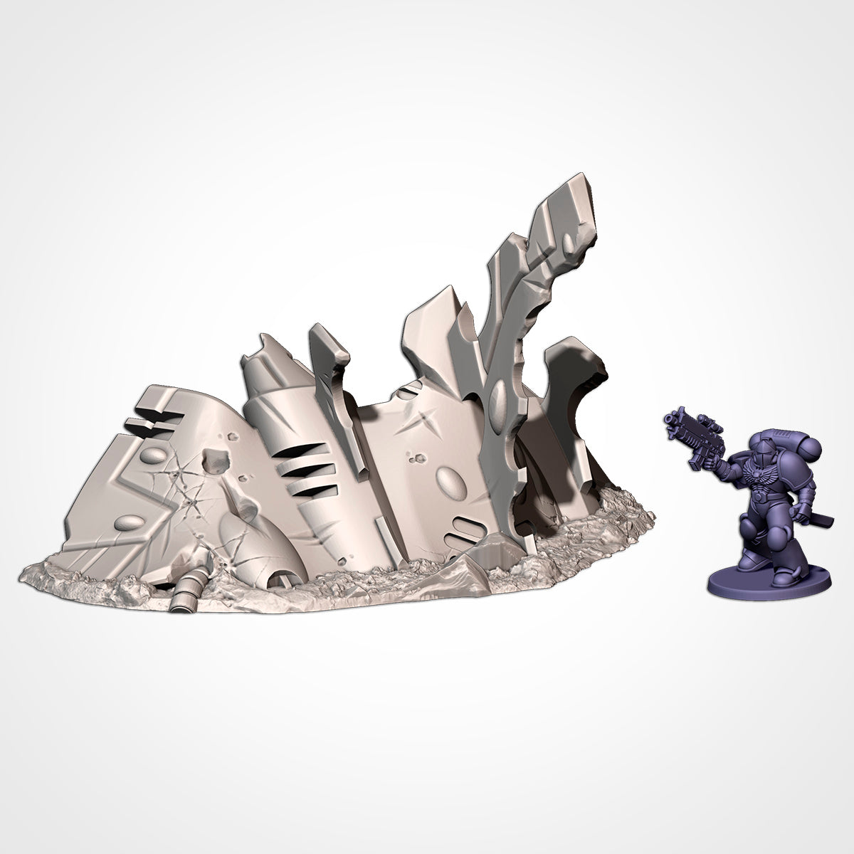 Crashed Xenos Ships