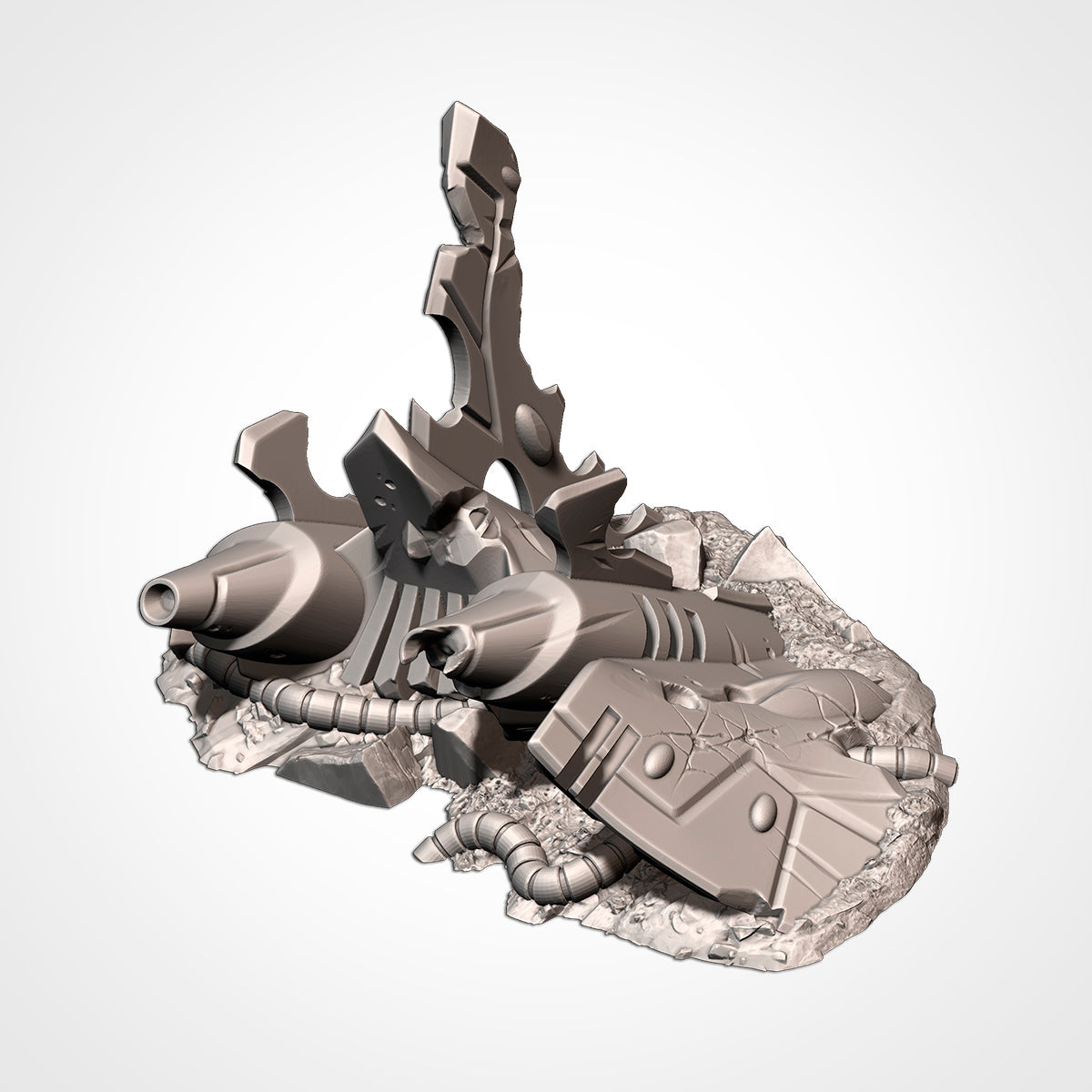 Crashed Xenos Ships