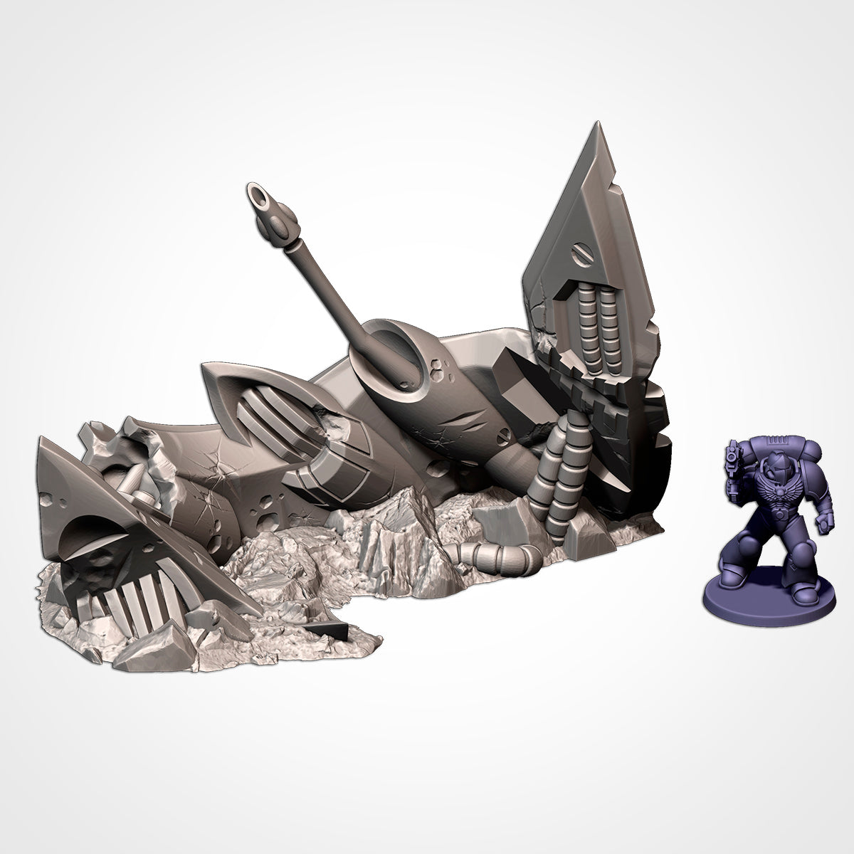 Crashed Xenos Ships