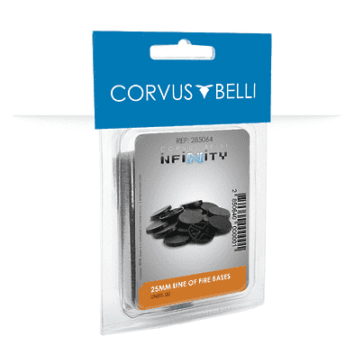 25mm Line of Fire Bases