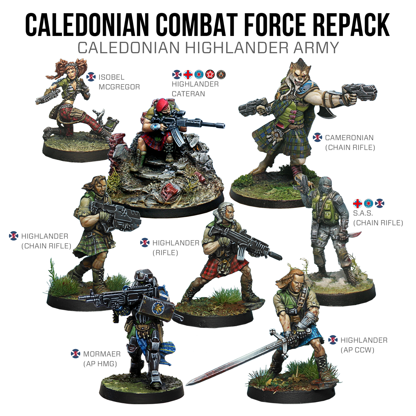 Caledonian Combat Force Bundle [LIMITED RELEASE]
