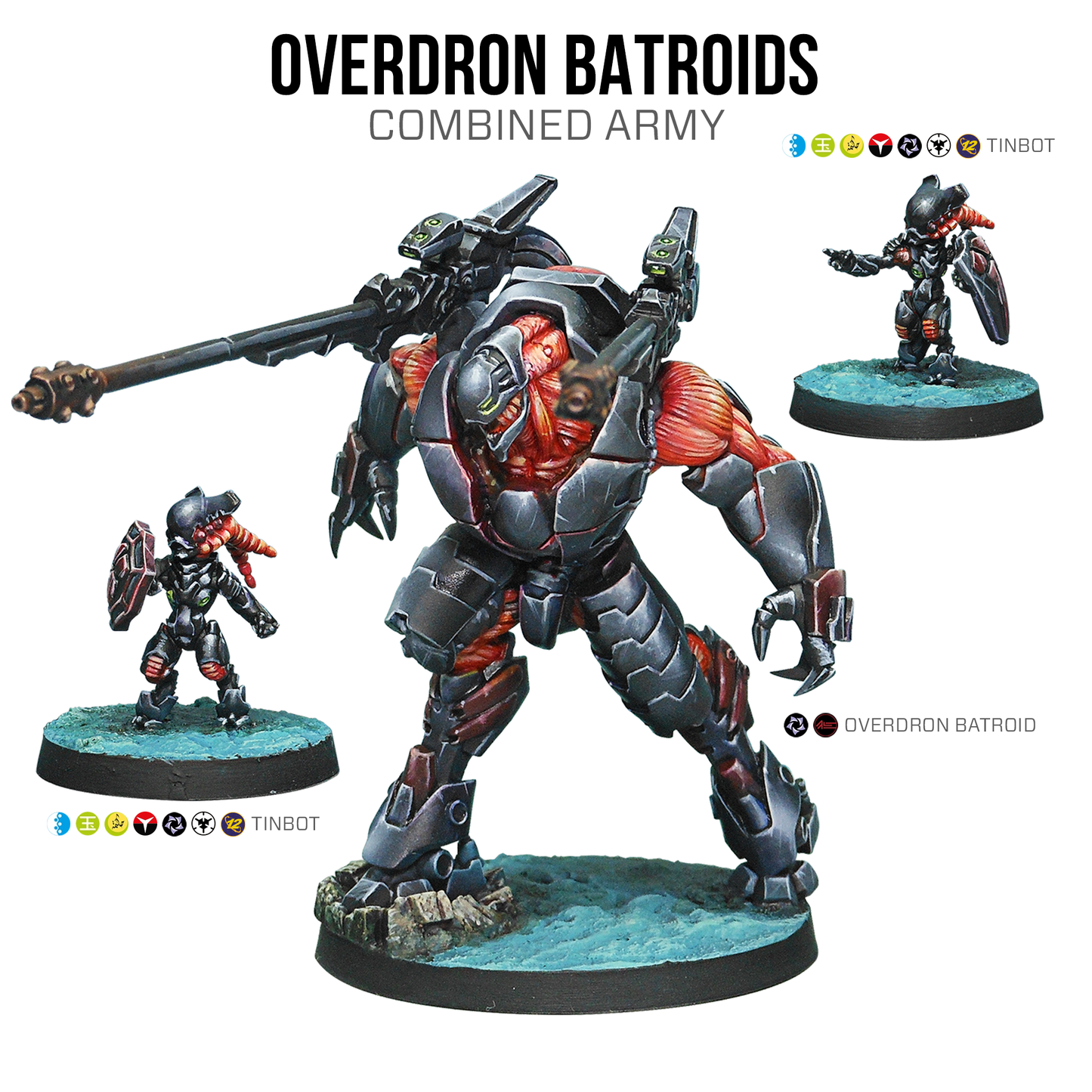 Essentials: Combined Army Overdron Batroids Tag Pack