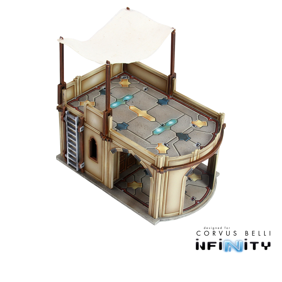 Alcazaba Utility Buildings — Bare MDF
