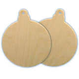 Trekell Round Ornament Panel - 2 Pack - Wooden Painting Canvas