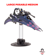 3 Sets Large Posable Magnetic Flight Stands