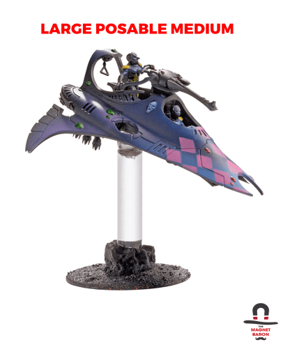 3 Sets Large Posable Magnetic Flight Stands
