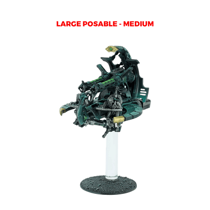 3 Sets Large Posable Magnetic Flight Stands