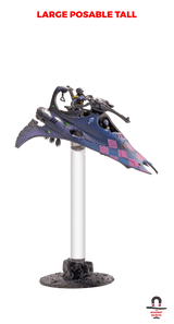 3 Sets Large Posable Magnetic Flight Stands