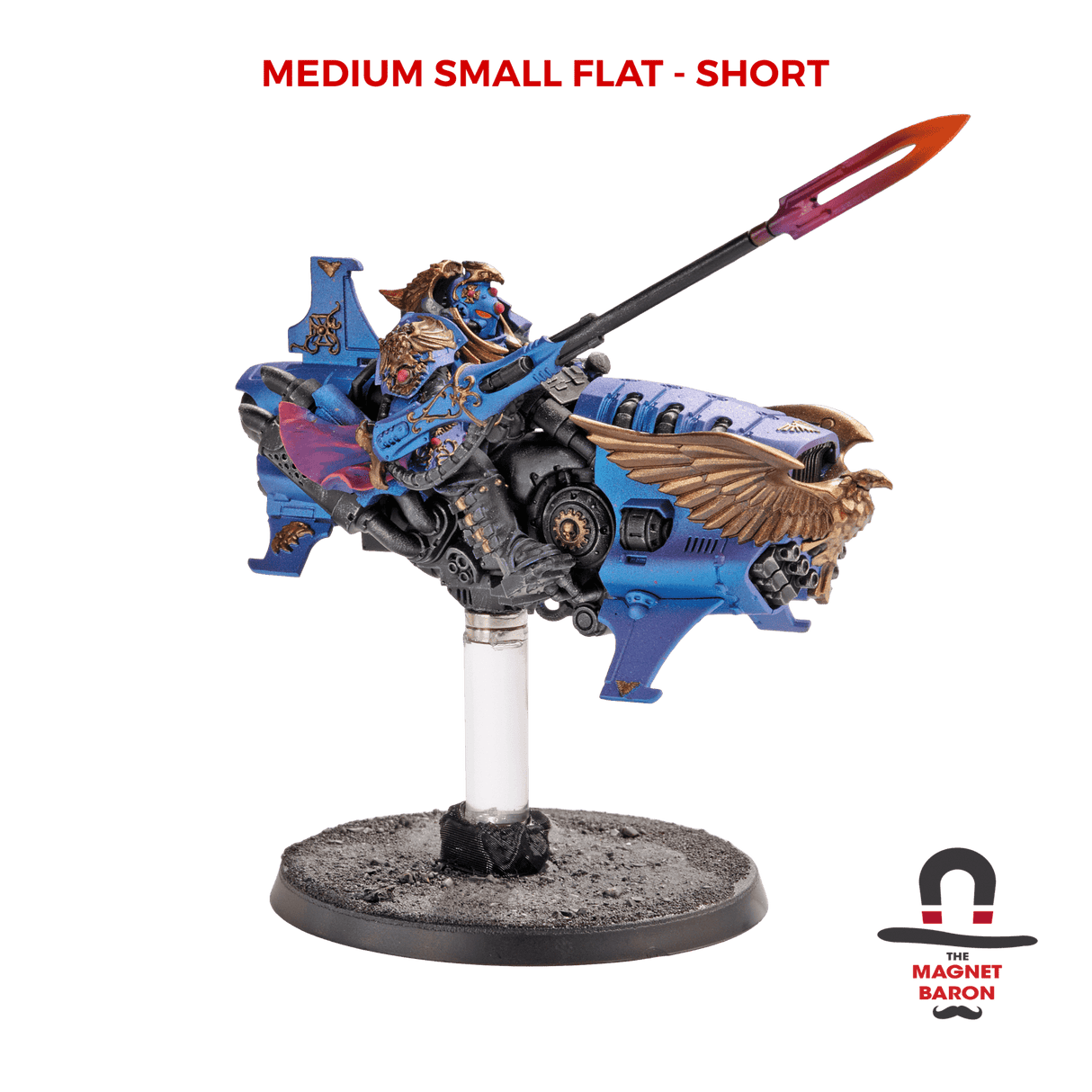 3 Sets Medium Small Flat Magnetic Flight Stands