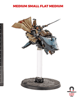 3 Sets Medium Small Flat Magnetic Flight Stands