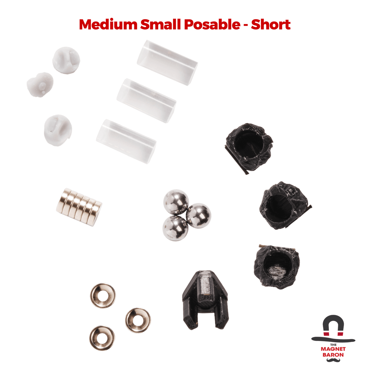3 Sets Skywarden & Endrinrigger Custom Medium Small Posable Magnetic Flight Stands - Short