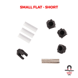 3 Sets Small Flat Magnetic Flight Stands