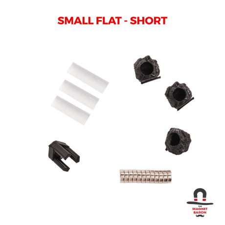 3 Sets Small Flat Magnetic Flight Stands