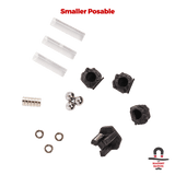 3 Sets SmallER Posable Magnetic Flight Stands