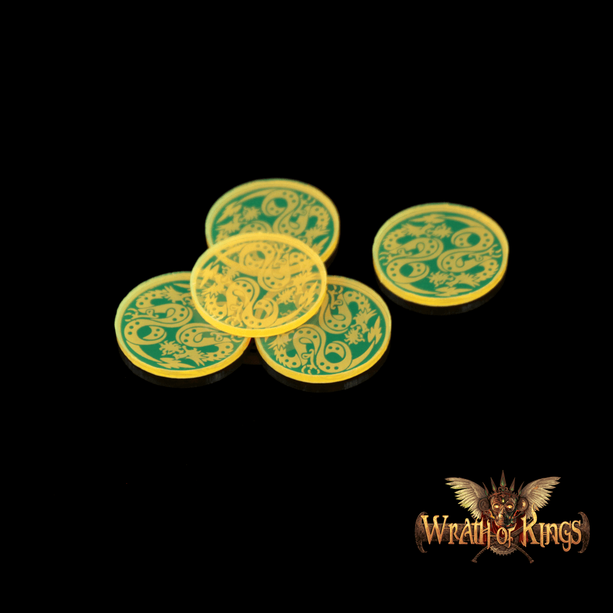 Wrath of Kings Faction Objective Markers