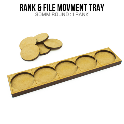 30mm Circle Movement Trays