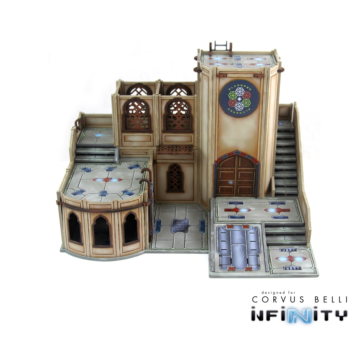 Alcazaba Communication Center— Bare MDF