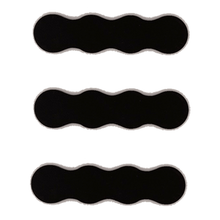 3pcs 4-Man Straight Plasteel & Adhesive Movement Tray