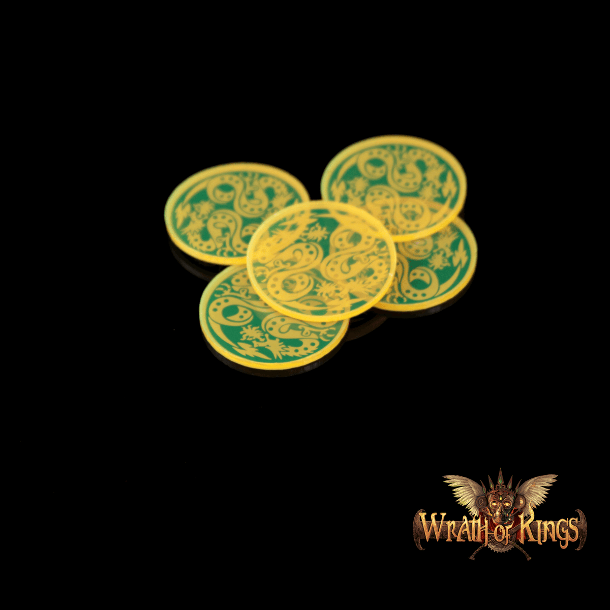 Wrath of Kings Faction Objective Markers