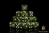 Military Gate Dice - Military Green