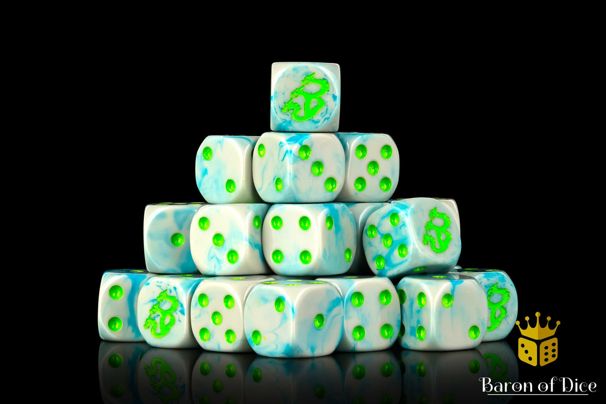 Hydra Dice - White Shadow